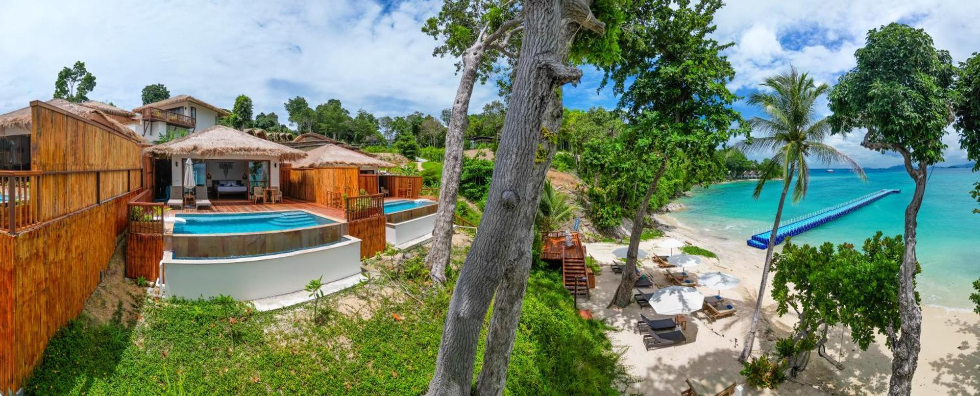 Ten Moons Sunset Villas เกาะหลีเป๊ะ ภายนอก รูปภาพ